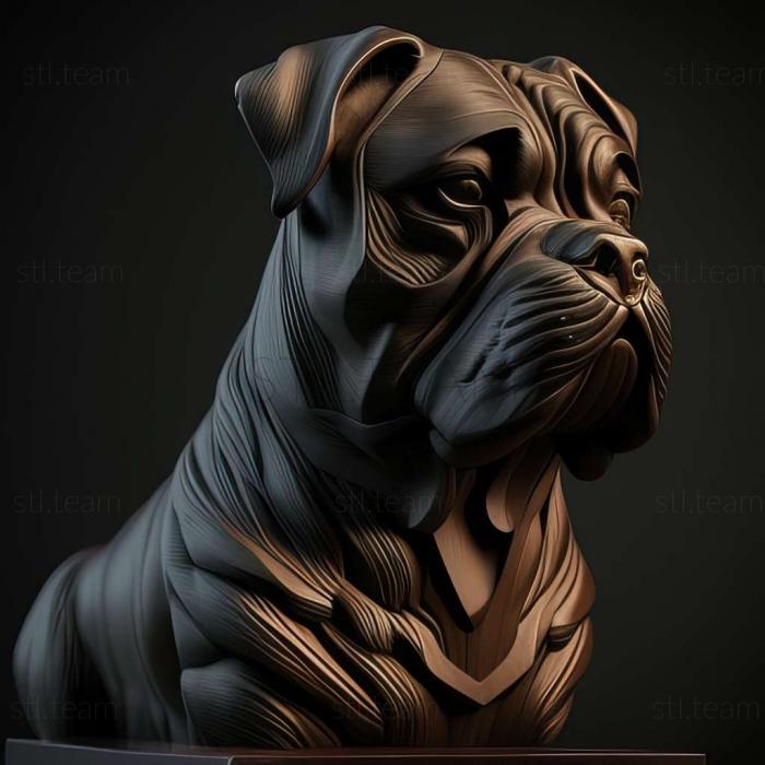 3D model Cane Corso dog (STL)